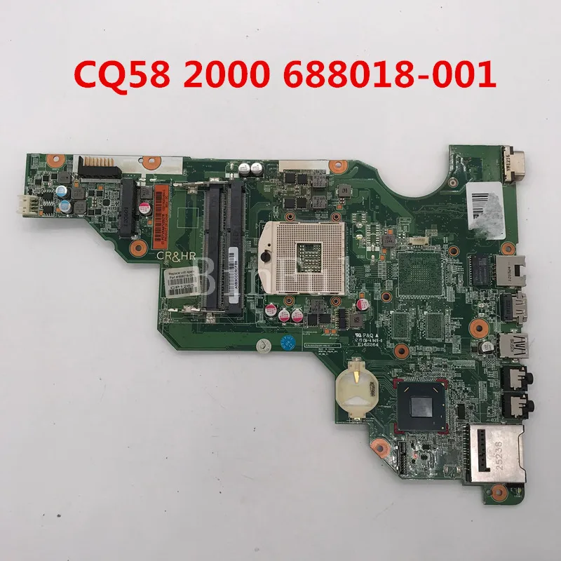 Высококачественная материнская плата для ноутбука CQ58 2000 2204TU 688018 001 501 601 100%