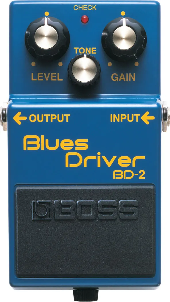 Boss BD-2 Blues Driver Guitar педаль эффектов для комплект для гитары с медиками, полировочной тканью и струнами Winder