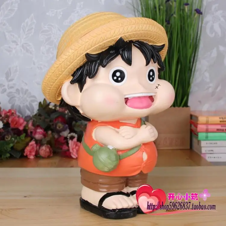 Free shipping ! One Piece Luffy money pot piggy cartoon characters gift ideas birthday | Дом и сад
