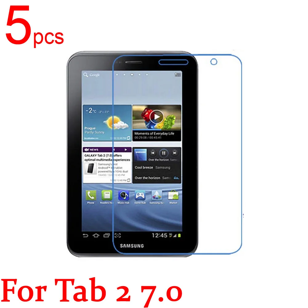 5 шт прозрачный/матовый/нано ЖК экран для планшета защитная крышка Samsung TAB 2 3 lite 7 0