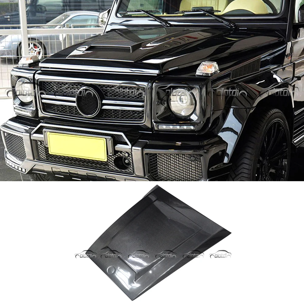 B Стиль Автомобильный Стайлинг капот из углеродного волокна для Mercedes W463 G-Class G63 2008