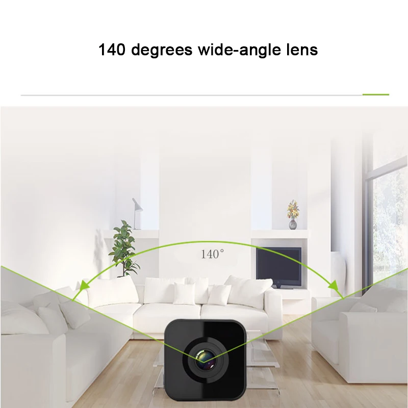 Мини Wifi IP камера инфракрасного ночного видения HD 1080P микро видеокамера для