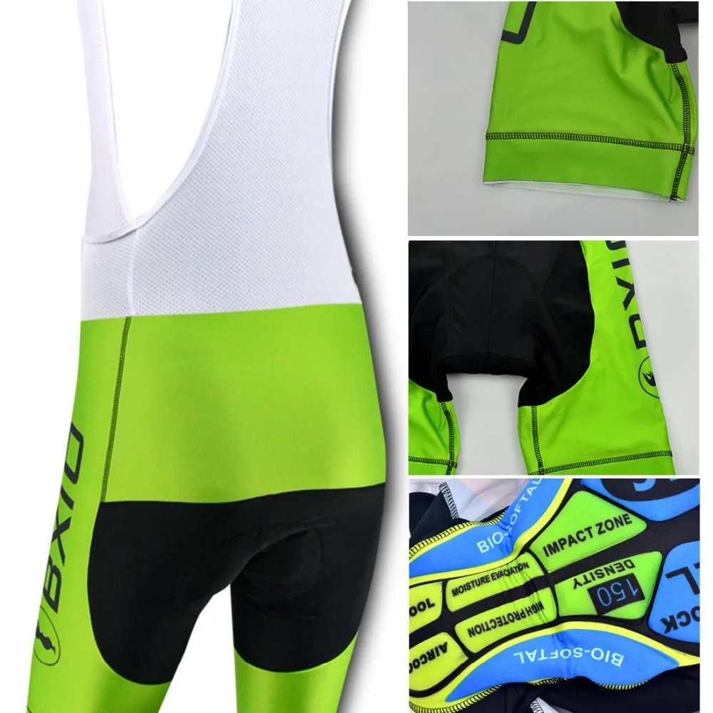 BXIO Pro короткие велотрусы бесшовные сшитые велосипедная одежда 5D Pad высокое