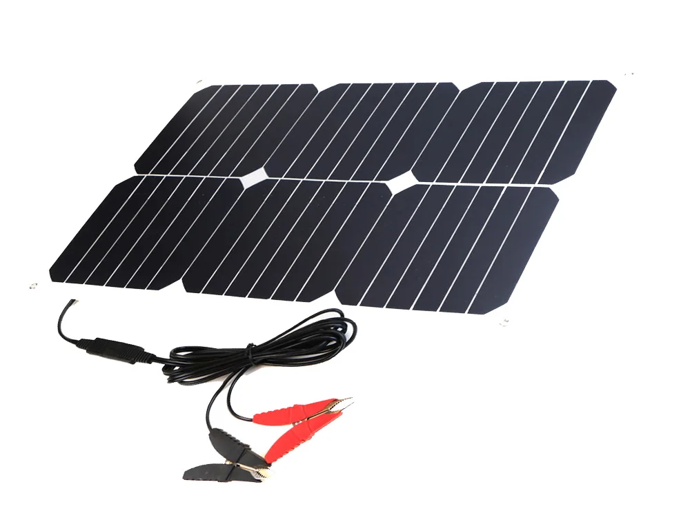 

36W flexible solar panel panels solar cells cell module DC for car yacht led light RV 12V battery boat outdoor charger