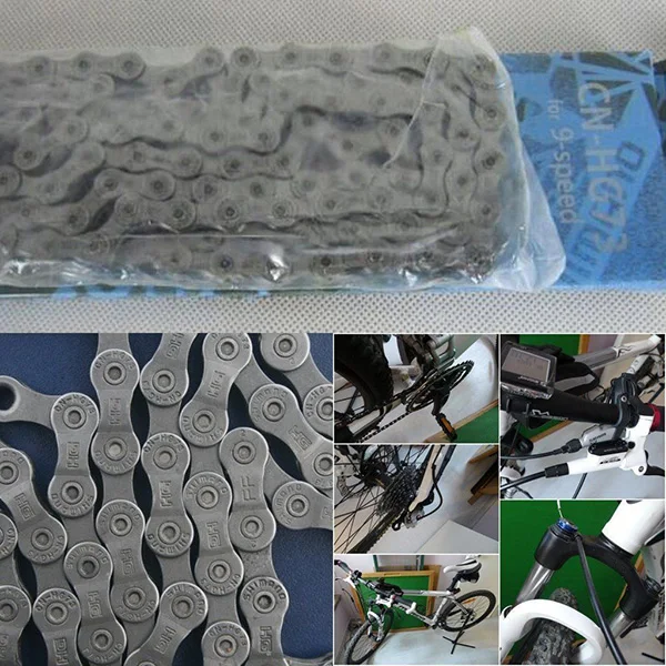 HG73 9 скорость 116 звенья велосипедная цепь горный велосипед для SHIMANO Deore LX 105