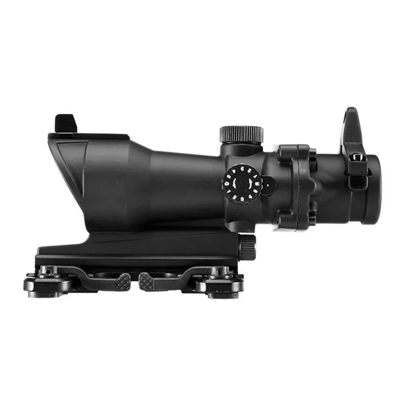 Aim Acog 4X32 оптический прицел красно Зеленая Сетка с QD креплением Снайперский