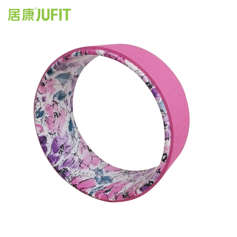 JUFIT 33x13 см Йога круги Пилатес профессиональные талии Форма Бодибилдинг ABS + TPE