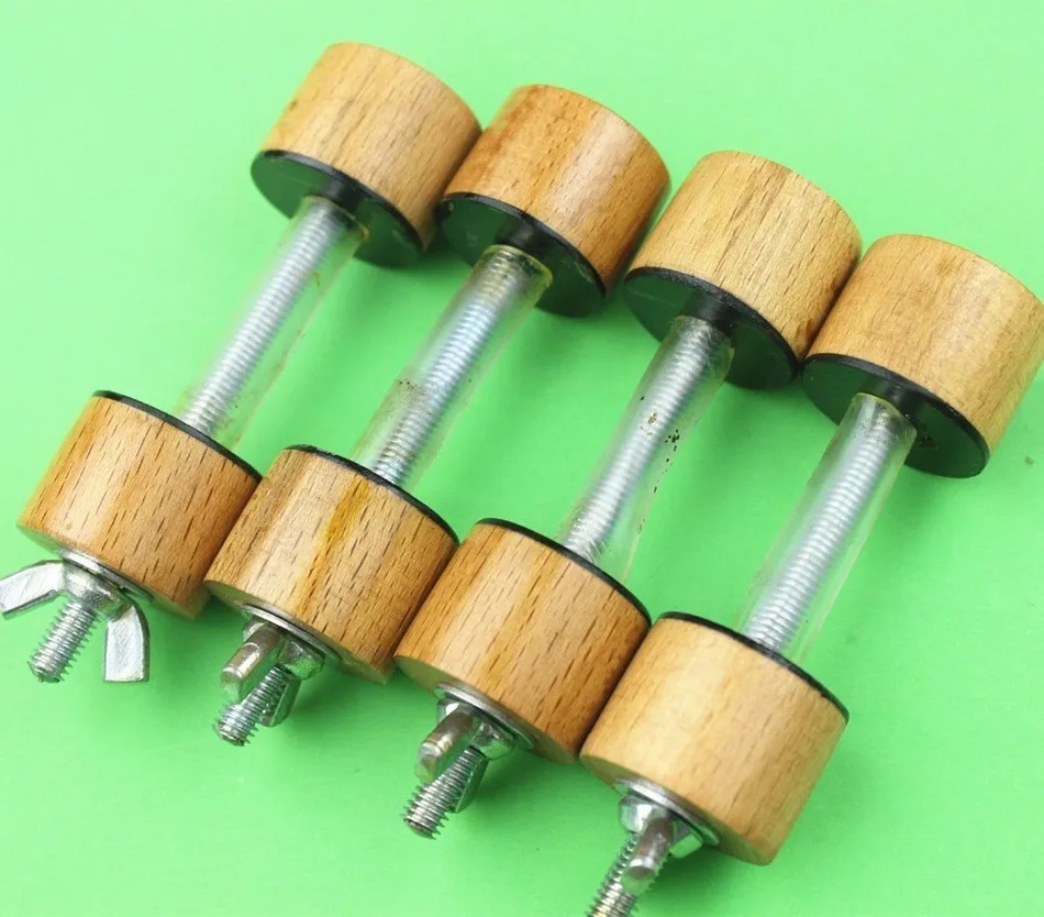 

violin making/repair tools, 6 pcs simple root violin/viola glueing clamp