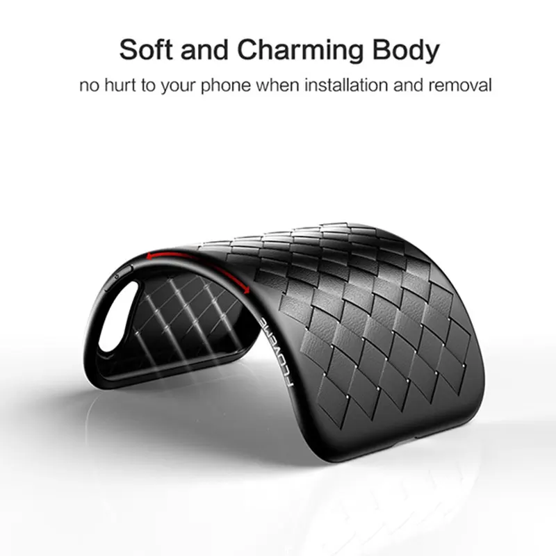 Оригинальный FLOVEME сетки чехол для телефона iPhone xs max 6 6s плюс 7 Plus 8 Silicon Case Xs Max Xr на