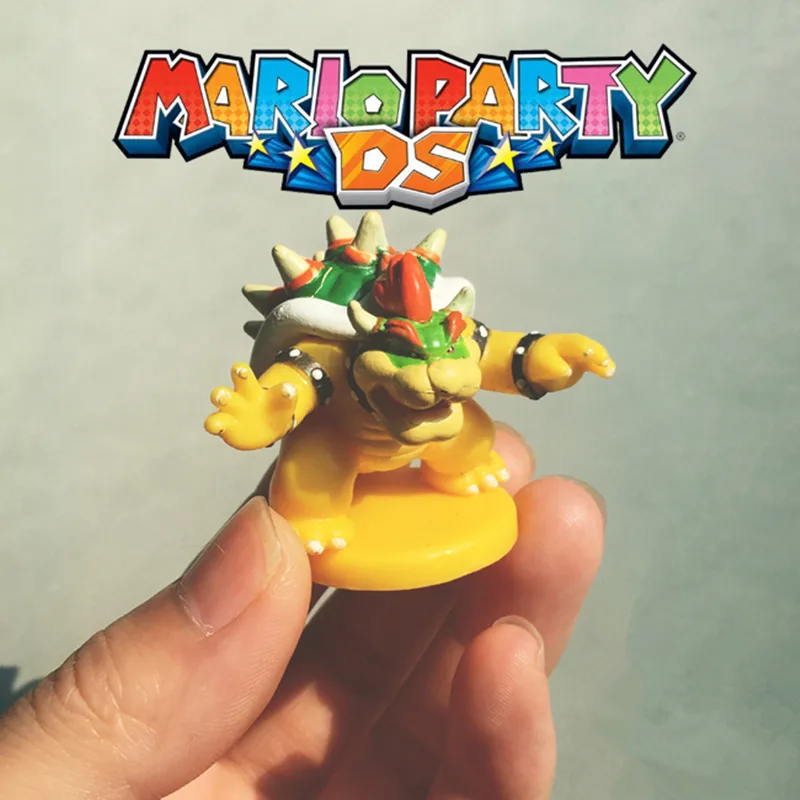 48 шт. 3,5 см очень маленький Супер Марио Bros Bowser ПВХ фигурка модель игрушки