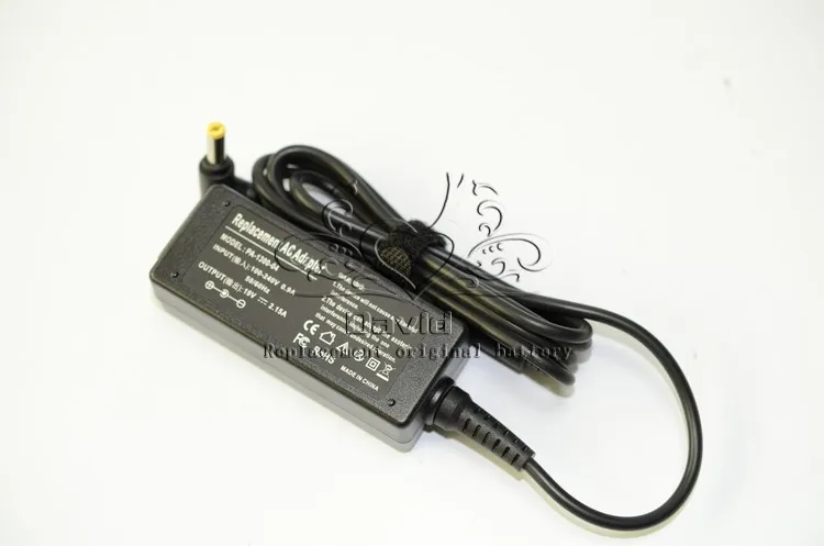 Замена 19V 2.15A 5 5*1 7 мм 40 Вт для ноутбука Acer Aspire One A150 D150 D250 D260 D270 W500 ноутбук AC Зарядное