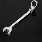 Многофункциональный гибкий ключ с трещоткой, профессиональный универсальный гаечный ключ для ремонта автомобилей, 24 25 26 27 30 32 мм