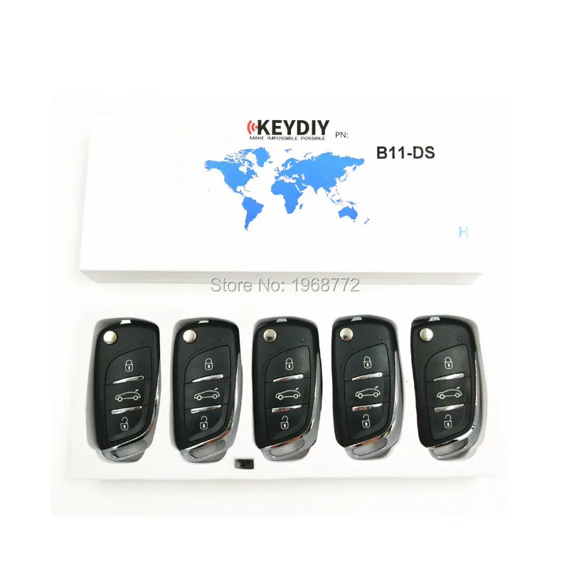 10 шт./лот оптовая цена KEYDIY B11 3 кнопки дистанционного ключа для URG200/KD900/KD200 ключевой