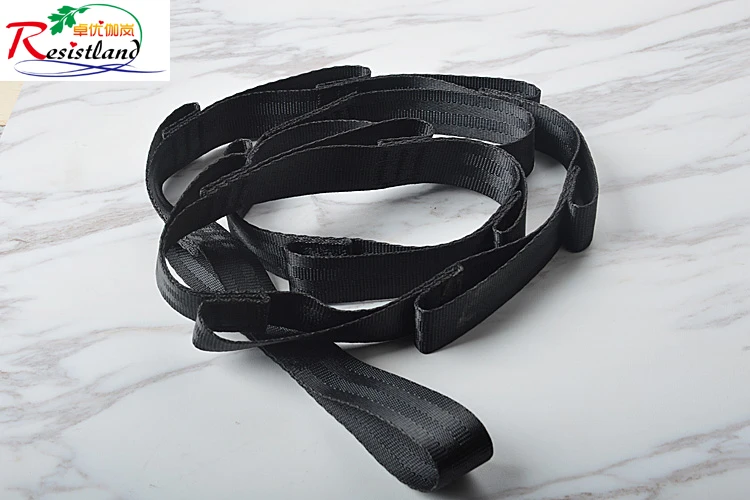 

High quality yoga extender strap ropel yoga hammock swing anti-gravity yoga extend belts for yoga training