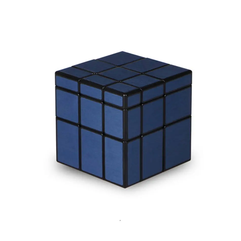 Qiyi 3x3 зеркальный кубик рубика 3x3x3 волшебный куб зеркало для начинающих 3 слоя