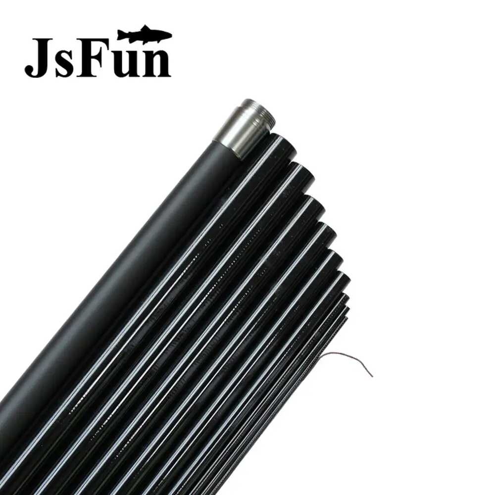 JSFUN Удочка 8 м 9 10 11 12 Складная удочка для ловли нахлыстом телескопические