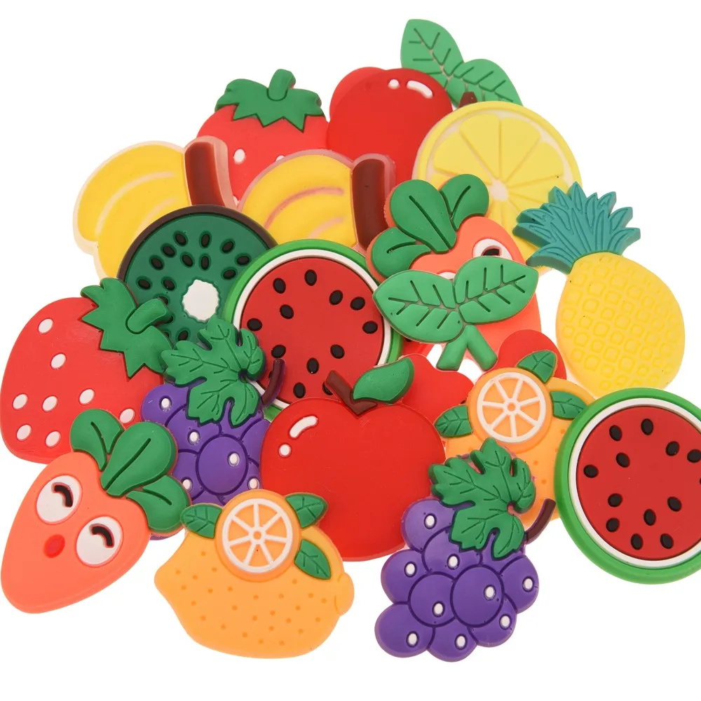 24pcs Strawberry Lemon Fruit Accessories Pineapple Hair Boutique Accessory No Barrette Bows for Hairband |