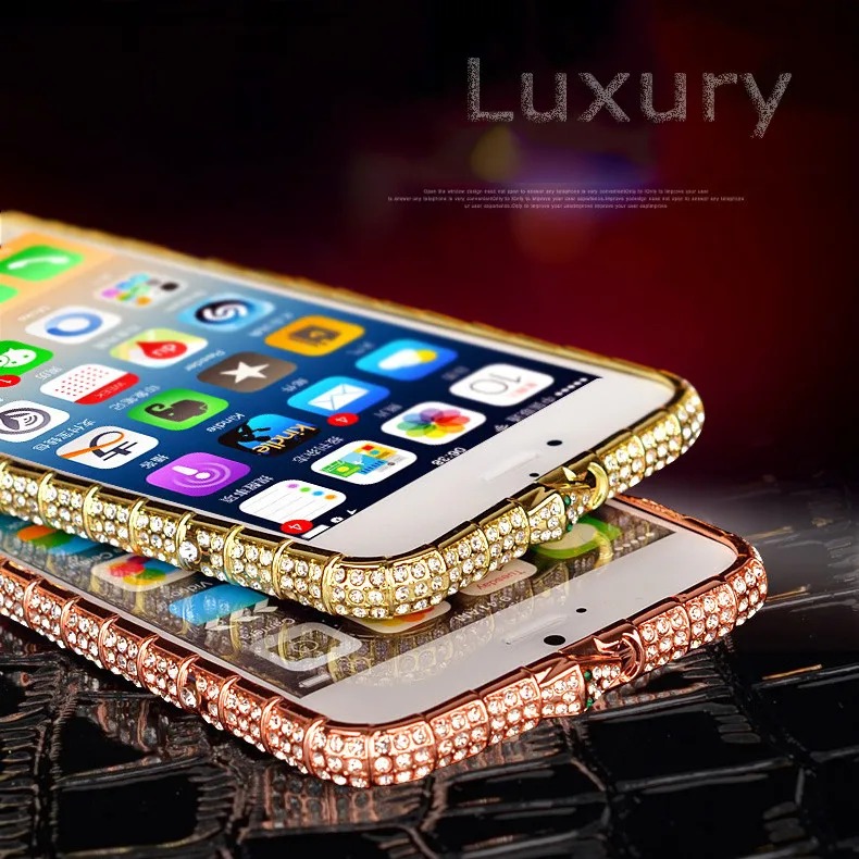 Для iPhone X XR XS Max чехол Роскошный Шикарный чехол-бампер с алмазами для iPhone 8 7 6 6S Plus чехол s блестящая змея со стразами металлическая рамка