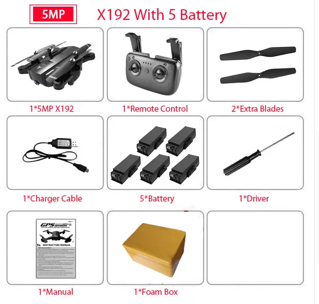 SG900 SG900-S SG900S GPS Квадрокоптер с 720 P/1080 P HD Вертолет камеры авто возврат Wi Fi FPV системы Drone Следуйте за мной режим Дрон - Цвет: 5MP SG900  5B