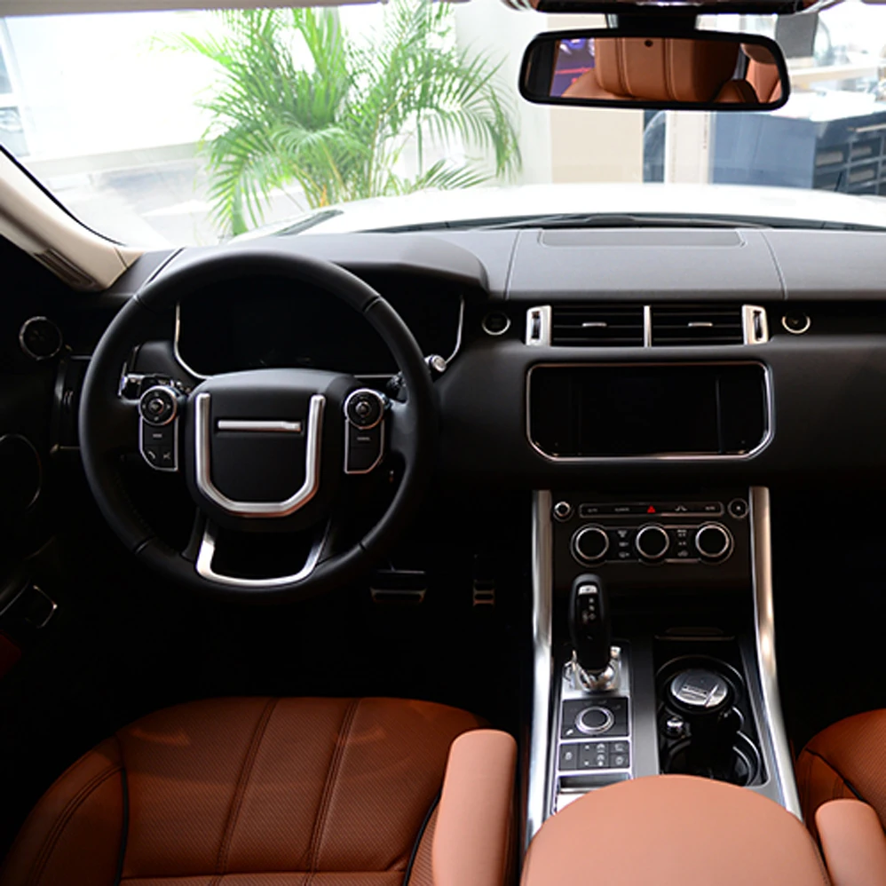 Декоративная наклейка на руль для Range Rover Sport Velar Discovery 5 LR5 аксессуары