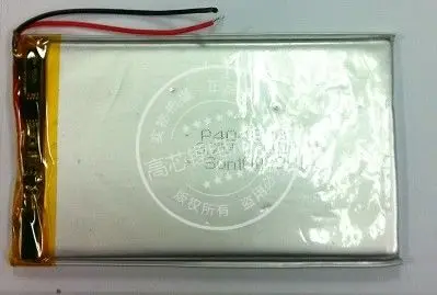 3 7 в полимерная литиевая батарея 265070 MP4 MP5 GPS навигация PSP game 1050 мАч перезаряжаемая