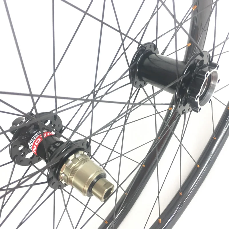 29er MTB XC 30 мм x 22 ассиметричные бескамерные левые 2 0 Углеродные колеса прямые
