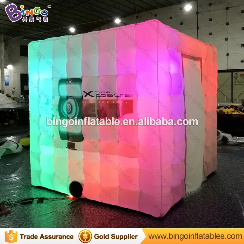 Бесплатная доставка 2.4X2.4X2.4 м светодиодный светильник надувной igloo с Цифровая