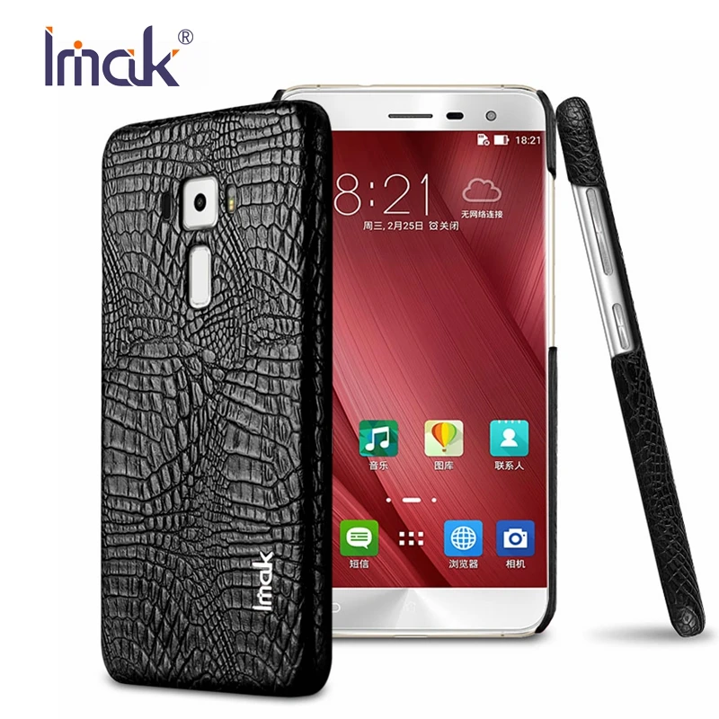 IMak для ASUS Zenfone 3 ZE520KL/ZE552KL Чехол Жесткий ПК PU кожаный гибридный чехол телефона Zenfone3