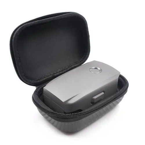 Battery case STARTRC сумка для хранения коробка батарея пульт дистанционного управления Органайзер чехол для DJI MAVIC 2 pro/Mavic 2 ZOOM Drone Kit черный Карбон зерна PU - Цвет: Battery case