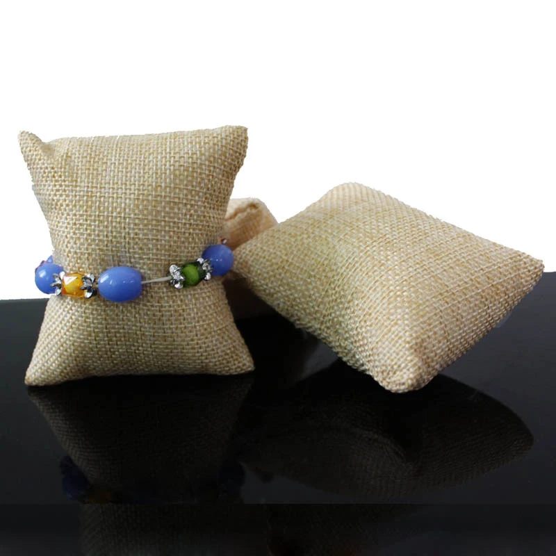 20 шт./лот тканевые часы браслет Подушка дисплей держатель подарок ювелирные