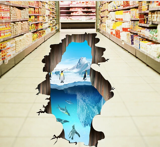 DIY design 3d mural ceramic tile background decorate floor |