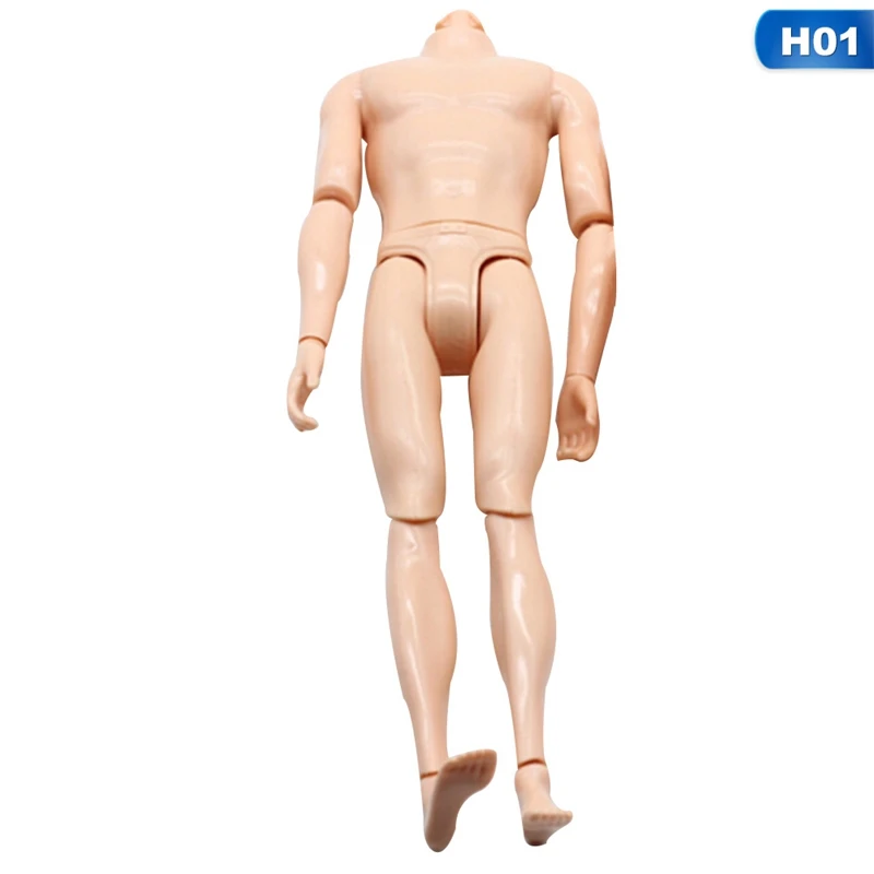 1Pcs 29cm Jointed DIY Doll Body Without Head DIY Movable Nude Naked Doll Body For Doll Toys For Children Gifts