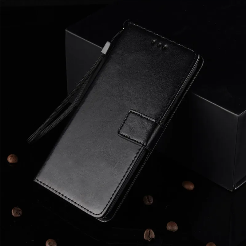 

Чехол для OPPO Realme 3 Pro, Роскошный кожаный флип-кошелек, чехол для телефона Realme 3 Pro, чехол с функцией подставки, держатель для карт