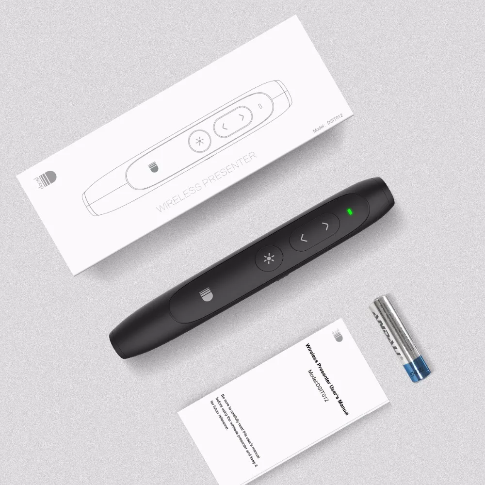 Doosl беспроводной Презентер RF 2 4 ГГц пульт дистанционного управления PPT Powerpoint Clicker