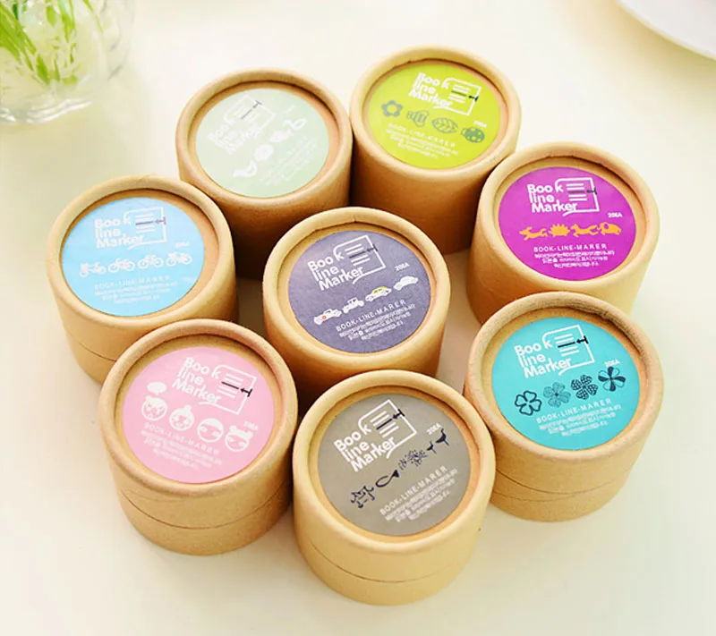 20 штук упак. закладки для карт бумажный зажим Книжная линия маркер подарок