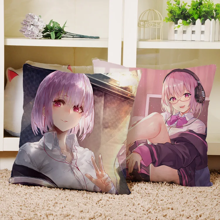 Новая японская аниме мультфильм SSSS.GRIDMAN маленькая двухсторонняя подушка