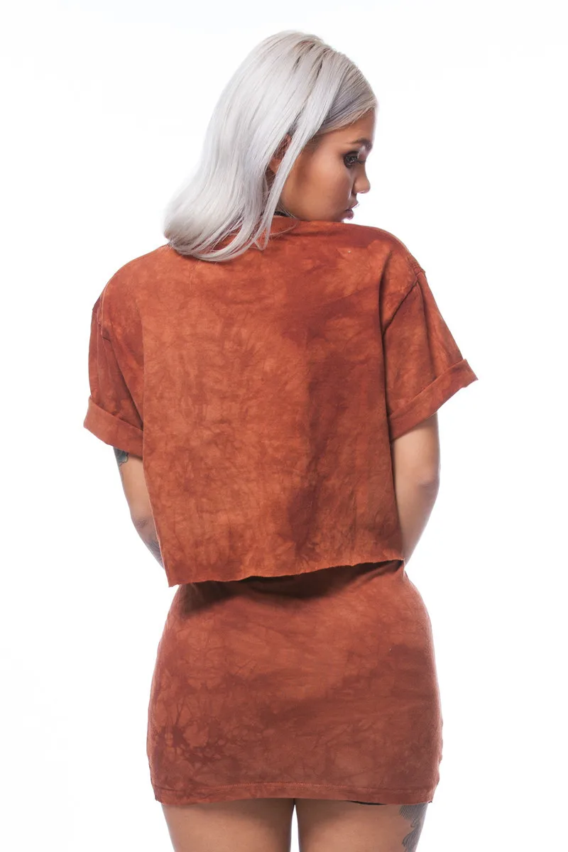 JRRY/Новинка женские платья из двух частей с коротким рукавом и животным принтом