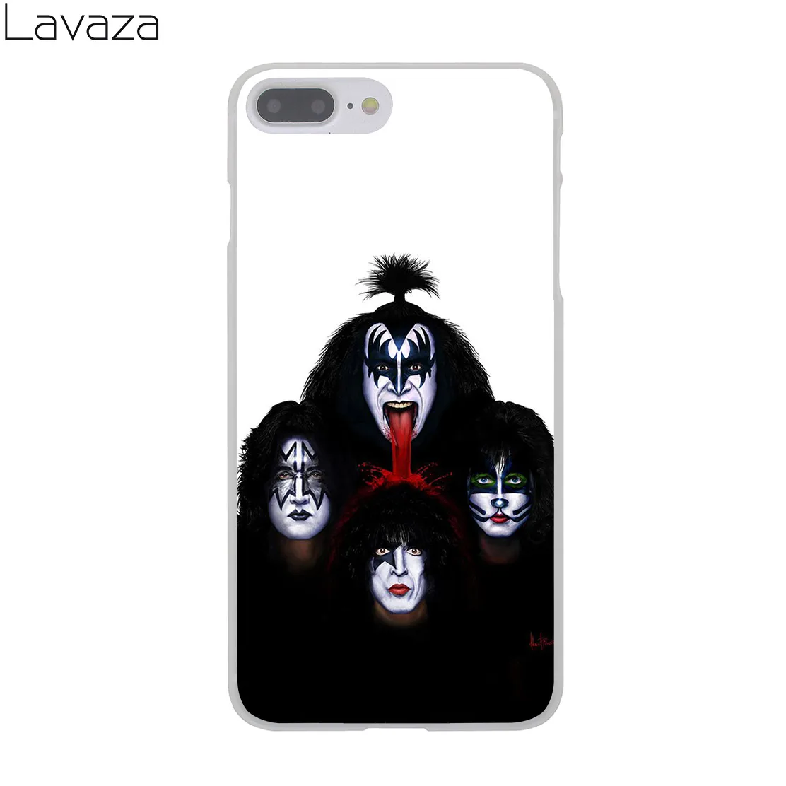 Жесткий чехол Lavaza Gene simmonkiss band для iPhone XR X 11 Pro XS Max 8 7 6 6S 5 5S SE 4S 4 10|case a|case pluscase for |