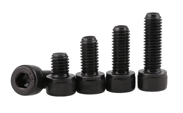 50 шт. DIN912 класс 12 9 Шестигранная головная головка винт M3 * 3 6 8 10 15 20 30 40 60 мм крышка