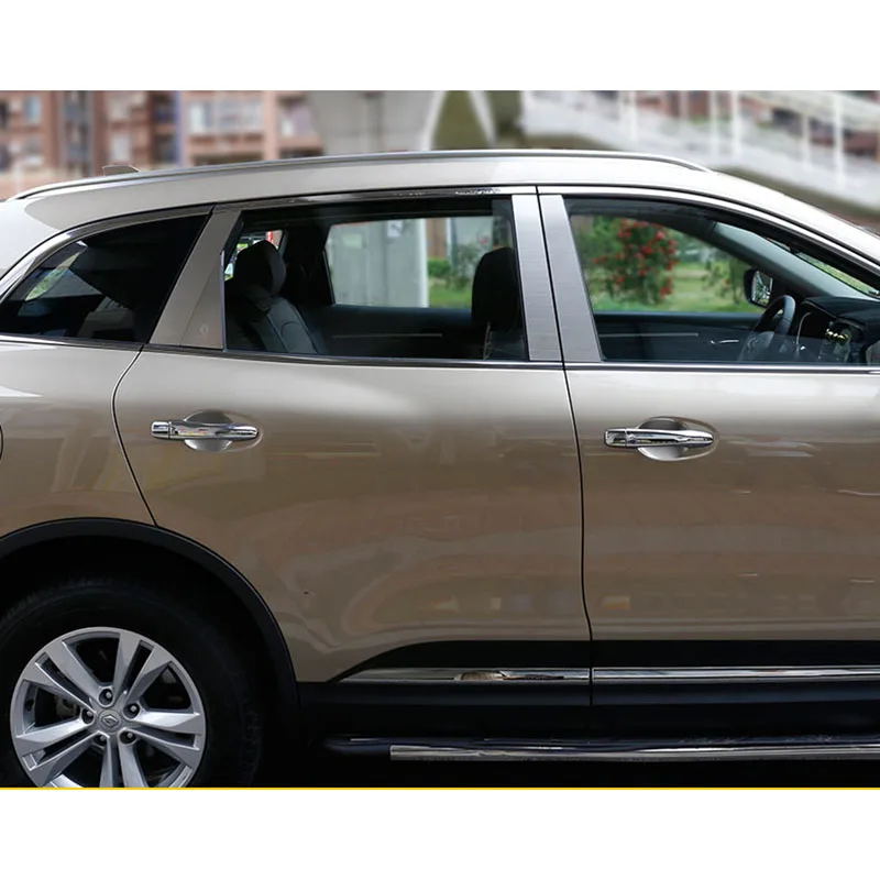 Оконная Обложка средней стойки lsrtw2017 из нержавеющей стали 304 для renault koleos 2016 2017 2018 2