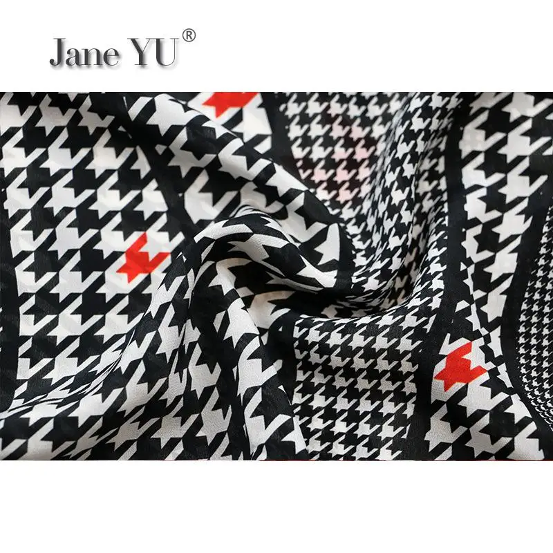 Новая шифоновая ткань JaneYU 200x150 см 2019 с принтом для платья Заводские поставки