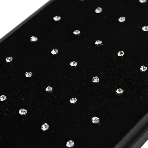 40 шт./комплект женские и мужские серьги гвоздики в стиле панк|rhinestone nose ring|nose ringnose