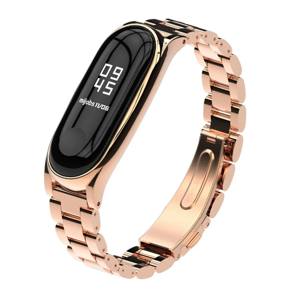 Роскошные умные часы на ремешках для Xiaomi Mi Band 3 Xiomi Xaomi Xiami MiBand Band3 Сменные