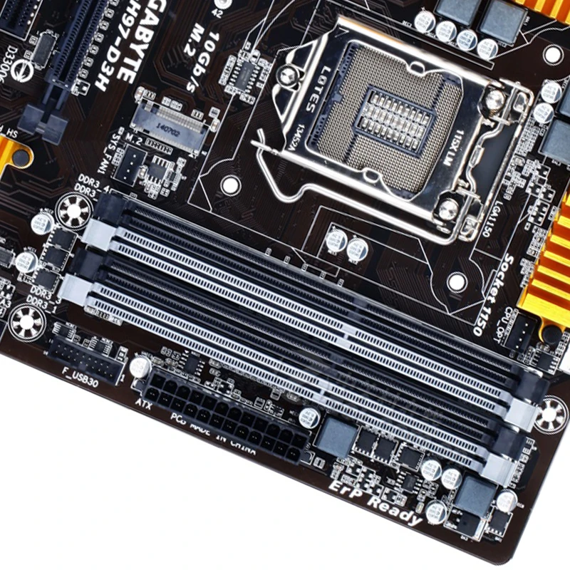 GIGABYTE GA-H97-D3H рабочего Материнская плата LGA1150 i3 i5 i7 DDR3 USB3.0 32G блок питания ATX