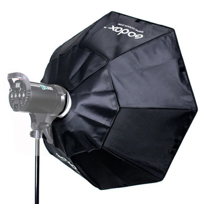 Софтбокс godox BW95cm Octagon umbrella+ крепление Bowens из алюминиевого сплава переходное кольцо для фотостудии godox flash