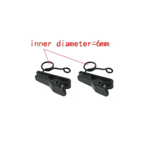 

2pcs Small Lavalier (Lapel) Microphone Clip LB-ME2 Lapel Microphone(pack of Two)