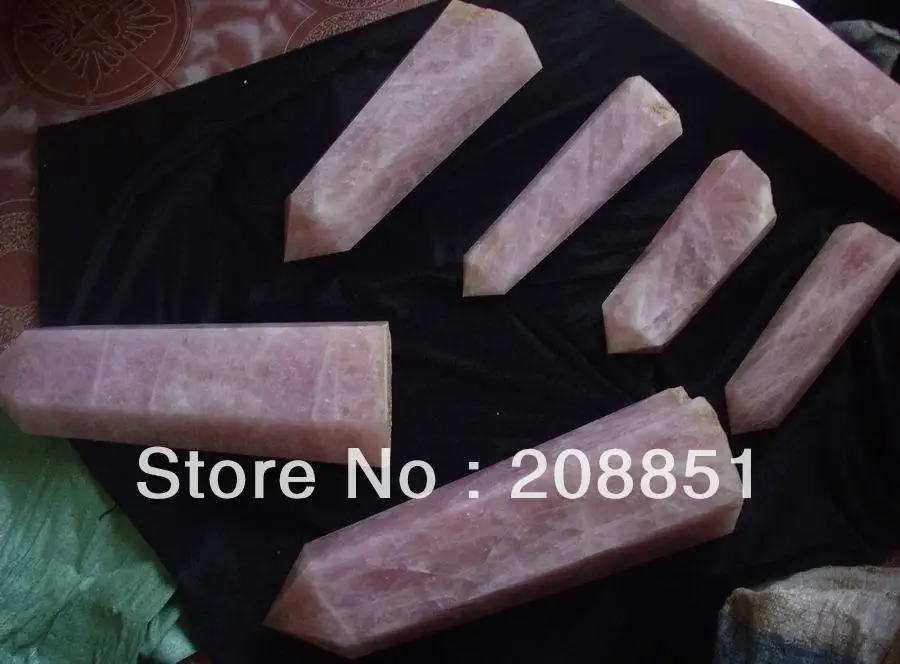 Натуральный розовый кварц стеклянные точки оптовая цена|crystal point|crystal crystalcrystal quartz