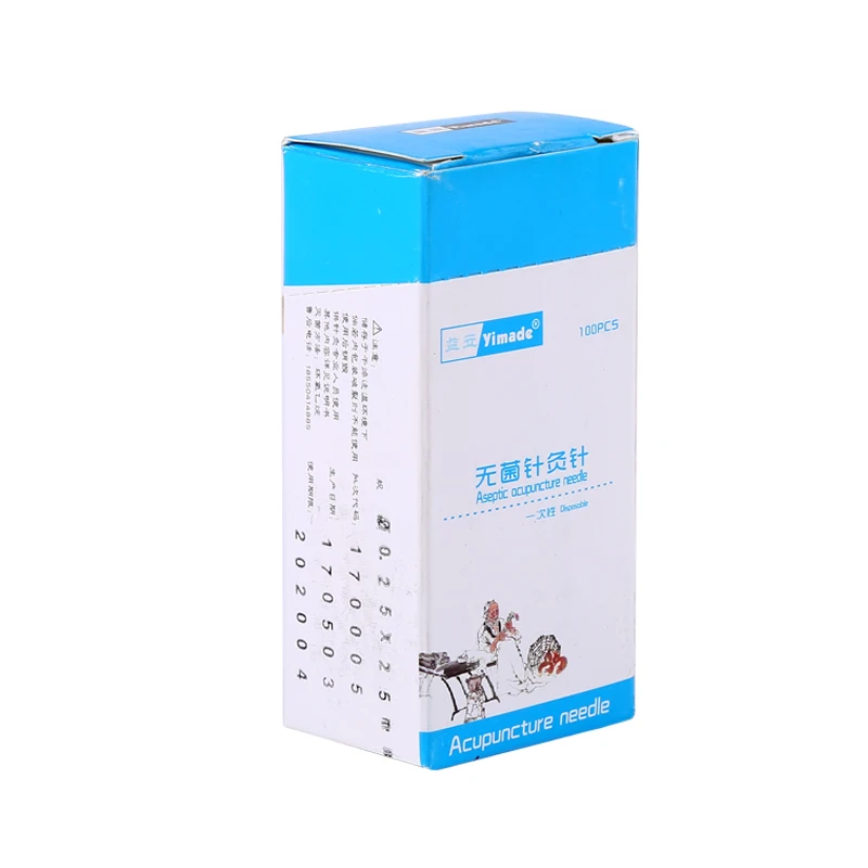 

2*100Pcs/box Acupuncture Needle Single Use Disposable Sterile filiform needle acupuncture acupoint Beauty Massage