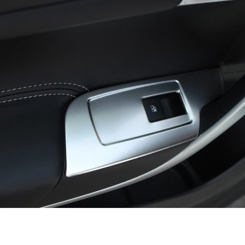 window control silve Lsrtw2017 Вольфрамовая сталь двери салона автомобиля для панели управления окон для Buick Regal Opel Insignia - Название цвета: window control silve