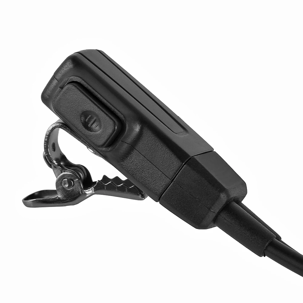 Скрытый акустический трубчатый наушник FBI гарнитура PTT для рации Motorola CB Radio TLKR T80 T60
